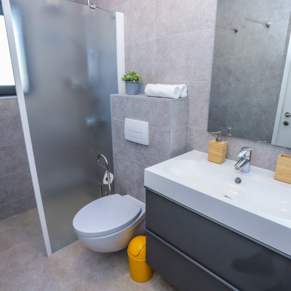 Bathroom / WC, Apartments Villa Irena, Porec Apartments - Apartment Tina with jacuzzi and Apartments Villa Irena, Istria, Croatia Poreč