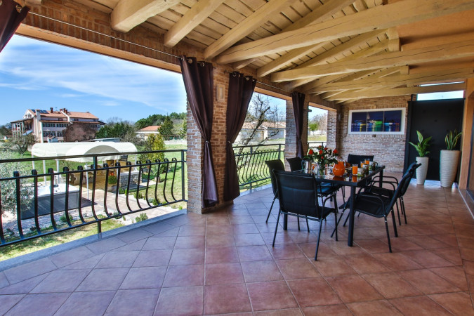 Aussenbereich, Porec Apartments - Apartment Tina mit Whirlpool und Apartments Villa Irena, Istrien, Kroatien Poreč